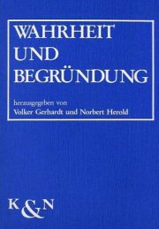 Couverture : Wahrheit und Begründung