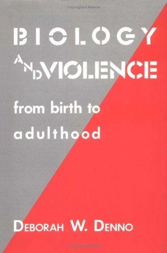 Couverture : Biology and violence