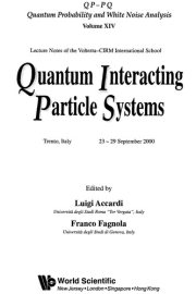 Couverture : Quantum interacting particle systems