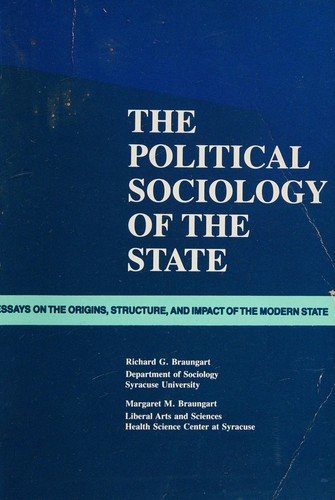 Couverture : The Political sociology of the state