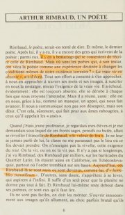 Couverture : Arthur Rimbaud