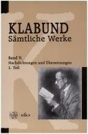 Couverture : Sämtliche Werke