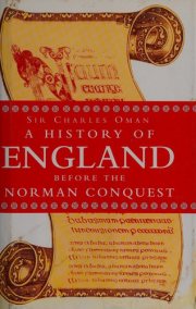 Couverture : A history of England before the Norman conquest