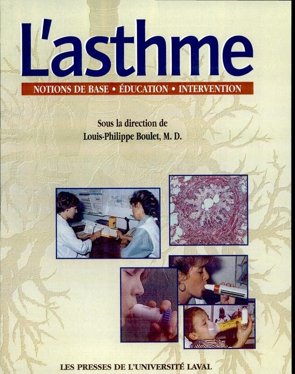 Couverture : L' Asthme