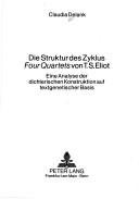 Couverture : Die Struktur des Zyklus Four quartets von T.S. Eliot