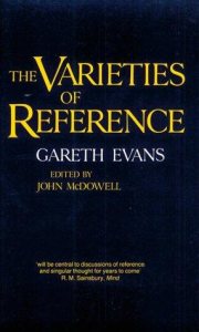 Couverture : The varieties of reference