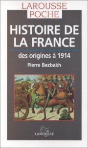 Couverture : Histoire De La France Des Origines a 191