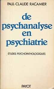 Couverture : De psychanalyse en psychiatrie