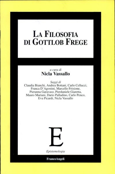 Couverture : La Filosofia Di Gottlob Frege