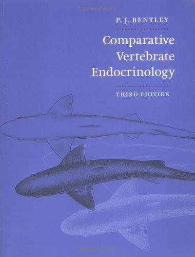 Couverture : Comparative Vertebrate Endocrinology