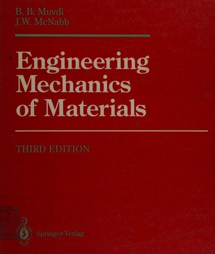 Couverture : Engineering mechanics of materials
