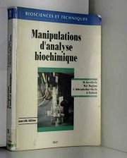 Couverture : Manipulations d'analyse biochimique