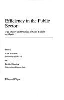 Couverture : Efficiency in the public sector