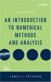 Couverture : An introduction to numerical methods and analysis