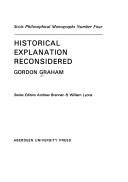 Couverture : Historical explanation reconsidered.