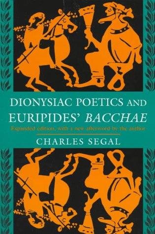 Couverture : Dionysiac poetics and Euripides' Bacchae