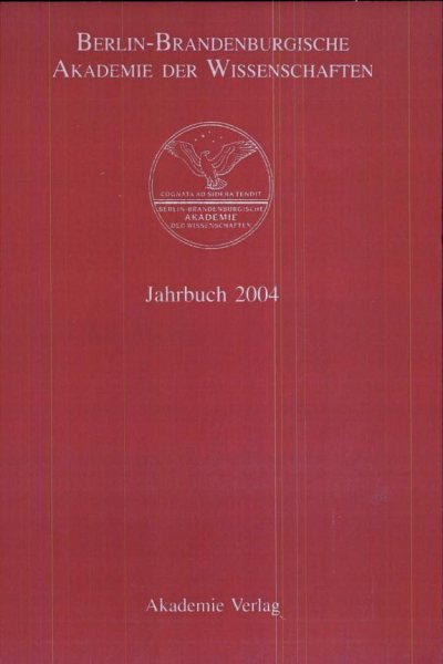 Couverture : Jahrbuch 2004