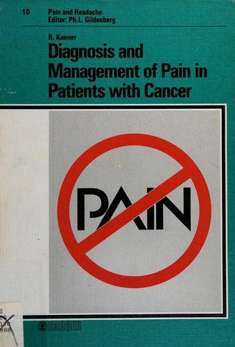 Couverture : Diagnosis and management of pain in patients with cancer