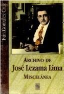 Couverture : Archivo de José Lezama Lima