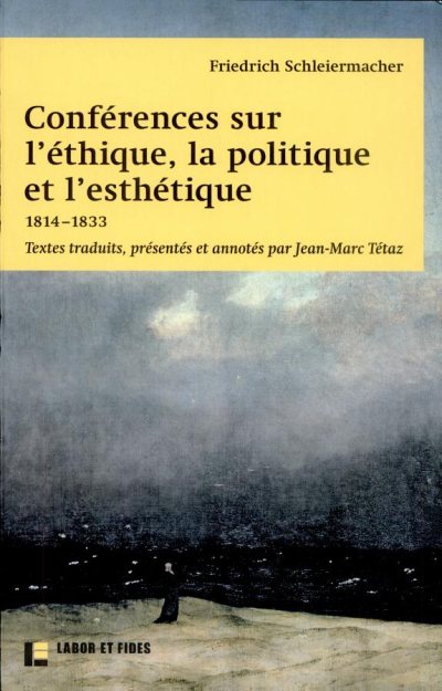 Couverture : Conférences sur l'éthique, la politique et l'esthétique