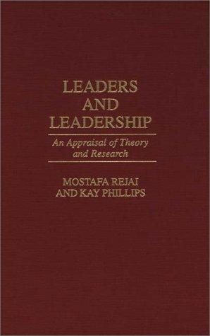 Couverture : Leaders and leadership