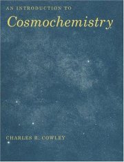 Couverture : An introduction to cosmochemistry