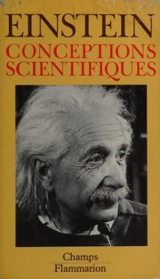 Couverture : Conceptions scientifiques