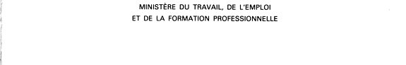 Couverture : Conditions de travail, bilan 1988