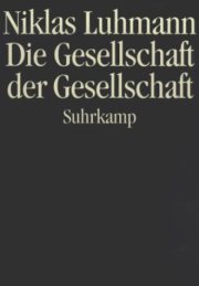 Couverture : Die Gesellschaft der Gesellschaft