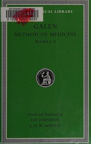 Couverture : Method of medicine