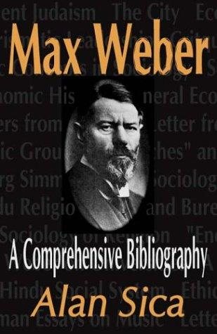 Couverture : Max Weber