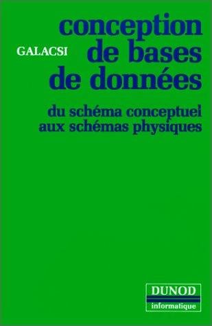 Couverture : Conception de base de données du schéma conceptuel aux schémas physiques