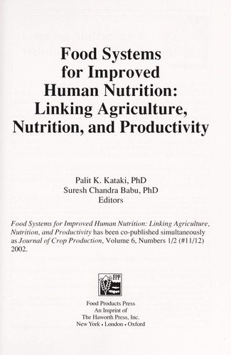 Couverture : Sustainable aquaculture