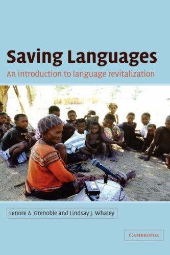 Couverture : Saving languages