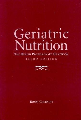 Couverture : Geriatric nutrition