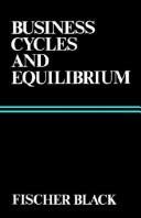 Couverture : Business cycles and equilibrium