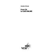 Couverture : From "Chemical Abstracts" to Chemical Abstracts Services Online