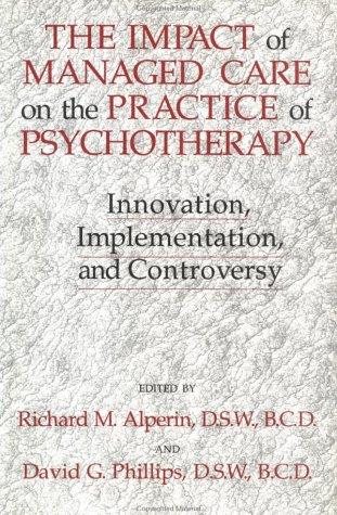 Couverture : The impact of managed care on the practice of psychotherapy