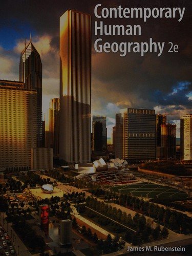 Couverture : Contemporary Human Geography