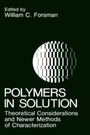 Couverture : Polymers in solution