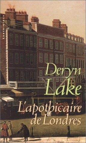 Couverture : L'apothicaire de Londres
