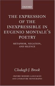 Couverture : The expression of the inexpressible in Eugenio  Montale's poetry