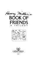 Couverture : Henry Miller's book of friends