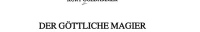 Couverture : Der göttliche Magier und die Magierin Natur