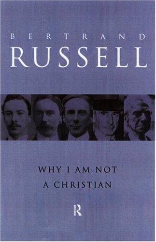 Couverture : Why I Am Not a Christian