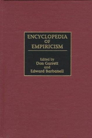 Couverture : Encyclopedia of empiricism