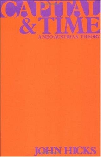 Couverture : Capital and time