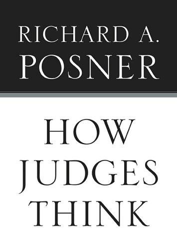 Couverture : How Judges Think