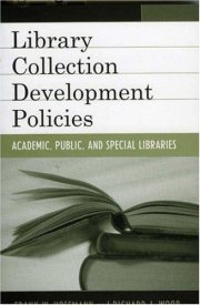 Couverture : Library collection development policies