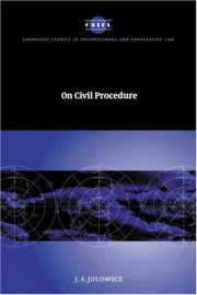 Couverture : On Civil Procedure